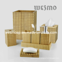 Accessoire de bain en bambou carbonisé (WBB0454A)